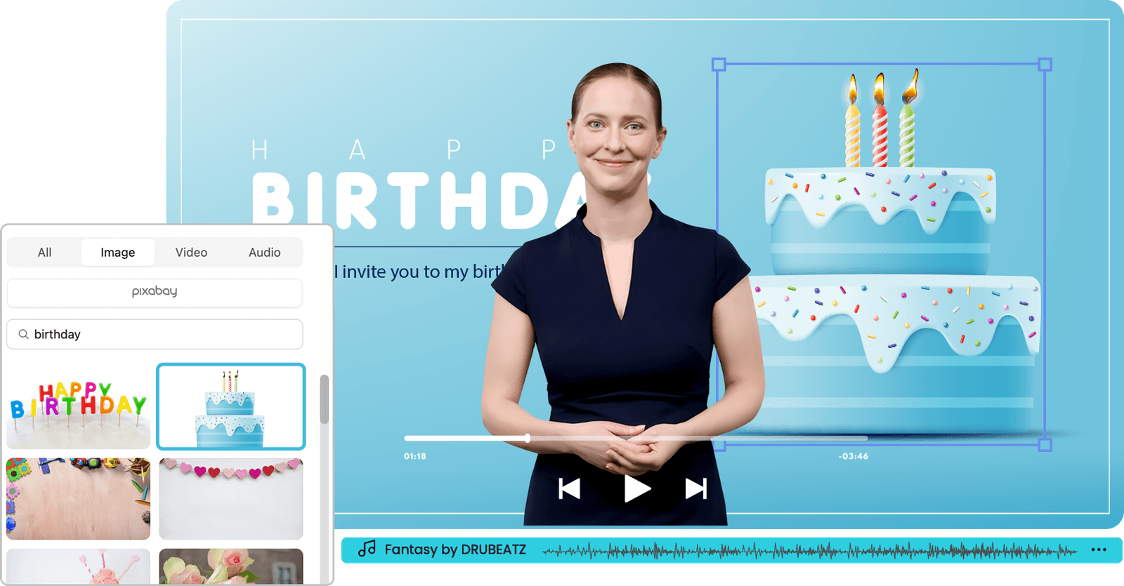 Video invitation maker online easy invite creation with ai